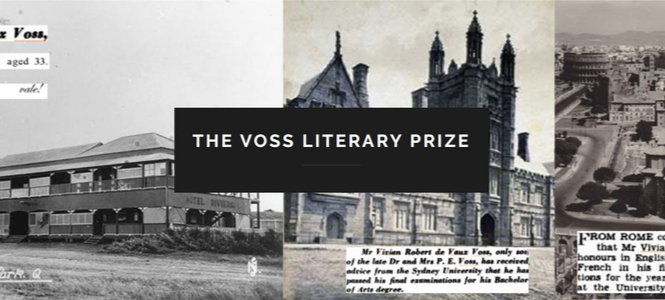 Voss Literary Prize - Header Banner