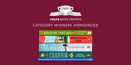 2019 Costa Book Award Category Winners