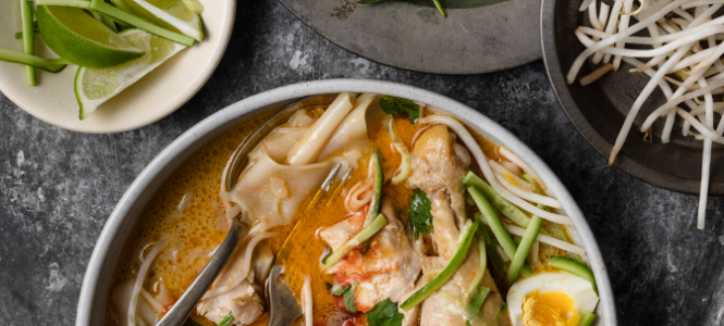 Chicken Laksa - Header Banner