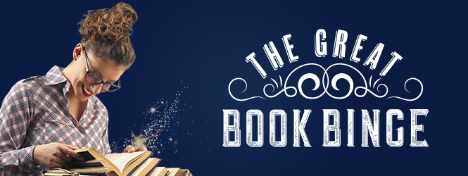 The Great Book Binge 2021 - Book Binge Bingo - Header Banner