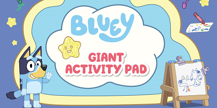 Bluey Giant Activity Pad