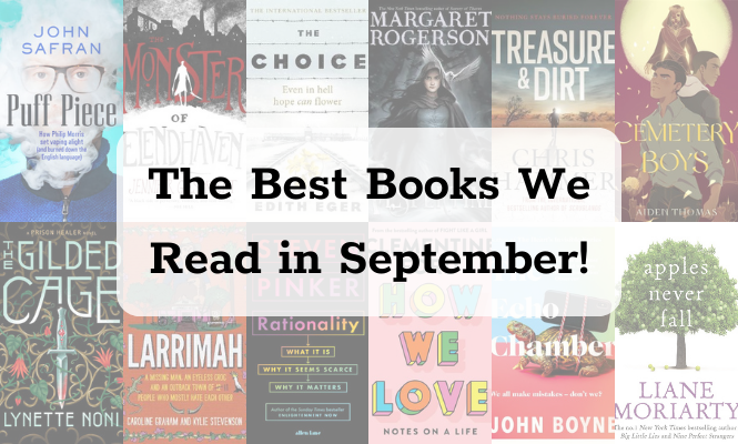 The Best Books We Read in September 2021 - Header Banner