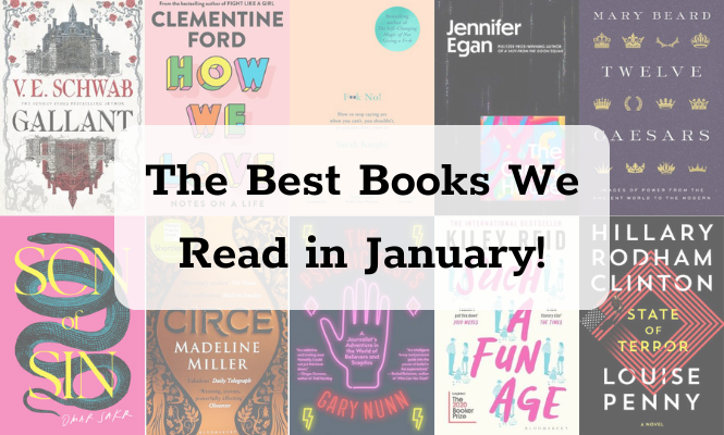 The Best Books of January 2022 - Header Banner