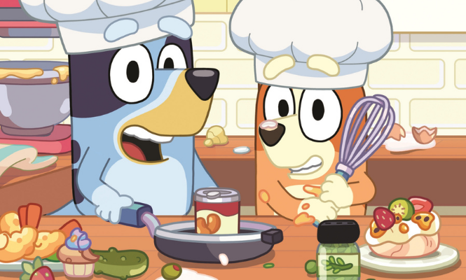 Bluey and Bingo's Fancy Restaurant - Header Banner