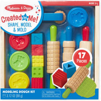 Created by Me! - Shape, Model & Mold : 17-Piece Modeling Dough Kit - Melissa & Doug