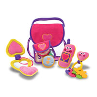 Pretty Purse Fill and Spill - Toddler Toy : 13 Soft Pieces - Melissa & Doug