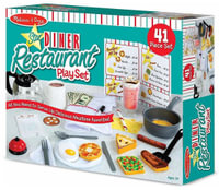 Star Diner Restaurant Play Set : 41 Piece Set - Melissa & Doug