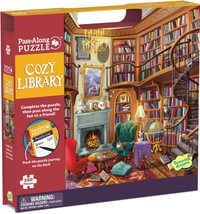 Pass Along Puzzle - Cozy Library : 500-Piece Jigsaw Puzzle - Mindware