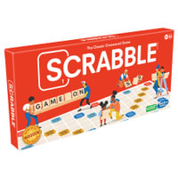 Scrabble - The Classic Crossword Game : With 100 Wooden Letter Tiles & Wooden Tile Racks - Hasbro