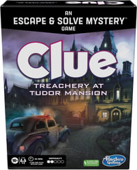 Clue: Treachery at Tudor Mansion - An Escape & Solve Mystery Game : Cooperative Family Board Game - Hasbro