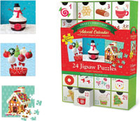 Sweet Christmas Advent Calendar Puzzle Set - Eurographics