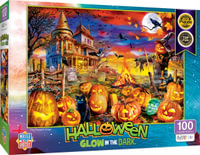 Halloween: The Pumpkin Kings - Glow in the Dark Puzzle : 100-Piece Jigsaw Puzzle - Masterpieces