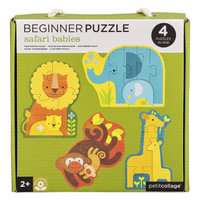 Safari Babies Beginner Puzzle - Petit Collage