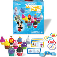 Disney Enchanted Cupcake Party Game for Girls & Boys Age 3+ : A Fun & Fast Matching Game You Can Play Over & Over - Ravensburger