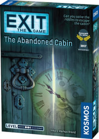 Exit The Game: The Abandoned Cabin : Difficulty Level: 2.5 of 5 - Thames & Kosmos