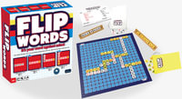 Flip Words - 2-Player Crossword Game : Fun Exciting New Twist On Classic Word Board Games - Continuum Games