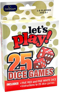 Let's Play: 25 Dice Games - Continuum Games