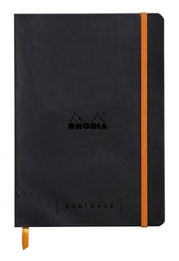 Rhodia Hardcover Goalbook - A5 - Dot Grid - Black