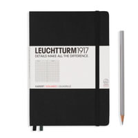 Leuchtturm1917 Notebook Medium A5 Hardcover Squared - Black : Leuchtturm1917 - Leuchtturm1917