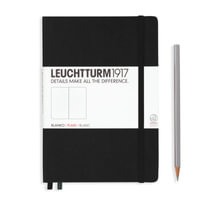 Notebook Medium A5 Hardcover Plain - Black : Leuchtturm1917 - Leuchtturm1917