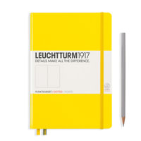 Leuchtturm1917 Notebook Medium A5 Hardcover Dotted - Lemon : Leuchtturm1917 - Leuchtturm1917