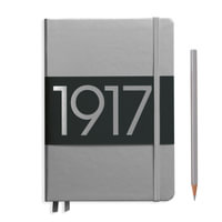 Leuchtturm1917 Special Edition Metallic A5 Hardcover Notebook Medium Plain - Silver : Leuchtturm1917 - Leuchtturm1917