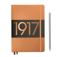 Leuchtturm1917 Special Edition Metallic A5 Hardcover Notebook Medium Lined - Copper : Leuchtturm1917 - Leuchtturm1917