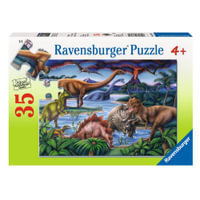 Dinosaur Playground - Kids Puzzle : 35-Piece Jigsaw Puzzle - Ravensburger Puzzles