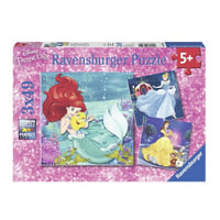 Princesses - Kids Puzzle Set : 3 X 49-Piece Jigsaw Puzzle - Ravensburger