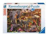 African Animals - Puzzle : 3000-Piece Jigsaw Puzzle - Ravensburger