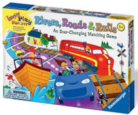 Rivers, Roads & Rails Game : An Ever-Changing Matching Game - Ravensburger