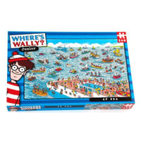 Where's Wally? Junior : At Sea : 250 Piece Jigsaw Puzzle - Paul Lamond Games