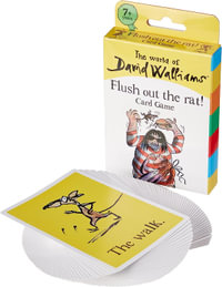 WODW Flush Out The Rat! - Card Game : The World of David Walliams