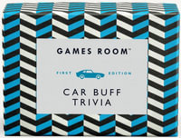 Games Room: Car Buff Trivia - Quiz Game - Chronicle Books