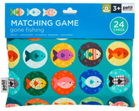 Gone Fishing Matching Game On-The-Go - Petit Collage