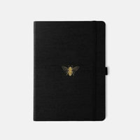 Dingbats* Pro B5 160gsm Plain Bee Notebook : Hardcover - Dingbats