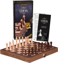 French Cut Chess 40cm : The Classic Strategy Game for Two Players - Heebie Jeebies