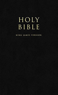 HOLY BIBLE : King James Version (KJV) Popular Gift & Award Black Leatherette Edition - Collins UK