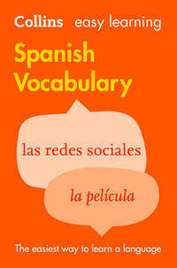 Easy Learning Spanish Vocabulary : Trusted support for learning (Collins Easy Learning) - Collins Dictionaries