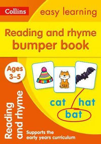 Reading and Rhyme Bumper Book Ages 3-5 : Prepare for Preschool with Easy Home Learning - Collins Easy Learning