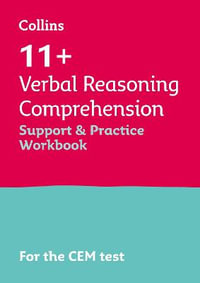 Collins 11+ - 11+ Verbal Reasoning Comprehension Support and Practice Workbook : For the Cem 2021 Tests - Collins 11+