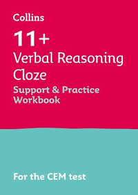 Collins 11+ - 11+ Verbal Reasoning Cloze Support and Practice Workbook : For the Cem 2021 Tests - Collins 11+