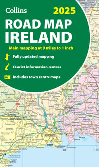 Collins Road Atlas - 2025 Collins Road Map Of Ireland : Folded Road Map - Collins Maps