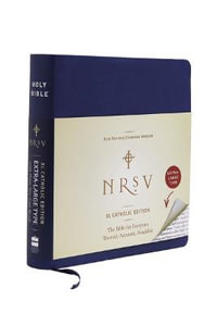 NRSV XL Catholic Edition (navy) : Holy Bible - Harper Bibles