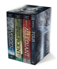 Divergent Series Set : Divergent, Insurgent, Allegiant, Four - Veronica Roth