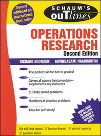Schaum's Outline of Operations Research : Schaum's Outlines - Richard Bronson