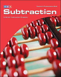 Corrective Mathematics Subtraction, Teacher Materials : CORRECTIVE MATH SERIES - McGraw Hill