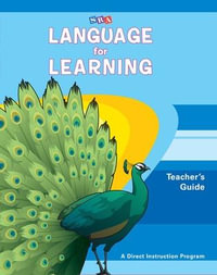 Language for Learning Additional Teachers Guide : DISTAR LANGUAGE SERIES - McGraw Hill