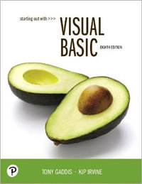 Starting Out With Visual Basic : 8th edition - Tony Gaddis