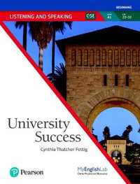 University Success Listening/Speaking A1 - Pearson Education